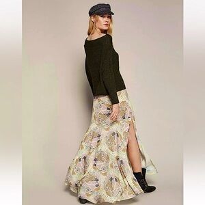 Free People boho skirt